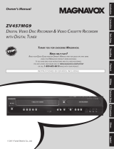 Magnavox ZV457MG9 User manual
