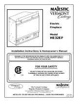 Majestic Appliances HE32EF User manual