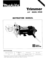 Makita 3702B User manual