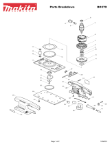 Makita BO370 User manual