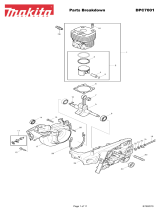 Makita DPC7001 User manual