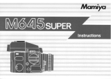 Mamiya Leaf m 645 super User manual