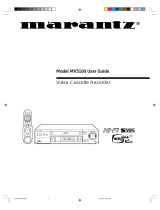 Marantz MV5100 User manual