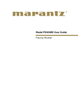 Marantz PD4240D User manual