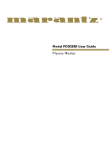 Marantz PD5020D User manual