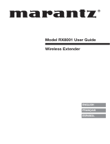 Marantz RX8001 User manual