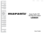 Marantz UD8004 User manual