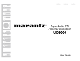 Marantz UD9004 User manual