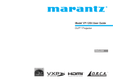 Marquant Marantz VP-12S4L User manual