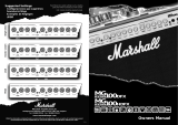 Marshall Amplification MG100HDFX User manual