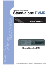Maxtor 4 Channel Stand-alone DVMR User manual