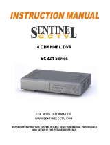Sentinel SC324 Series User manual
