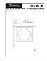 Maytag Dishwasher MFS 25-35 User manual