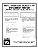 Maytag MDG75PNH User manual