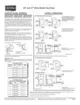 Maytag MGDX700XW User manual