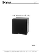 McIntosh HT-12 User manual