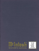 McIntosh MC-7108 User manual