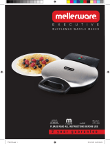 Mellerware Waffle Iron 27300 User manual