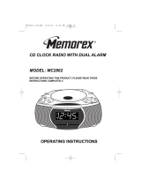 Memorex MC2862 User manual