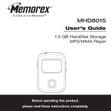 Memorex MHD8015 User manual