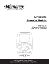 Memorex MKS8506 User manual