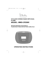 Memorex MMG-CR2900 User manual