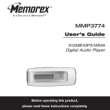 Memorex MMP3774 User manual