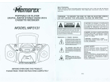 Memorex MP3131 User manual