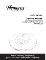 Memorex MPD8861 User manual