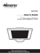 Memorex MT1701 User manual