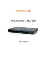 Memorex MVBD2520-R User manual