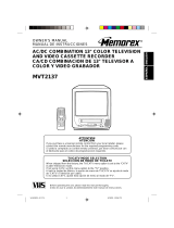 Memorex MVT2137 User manual