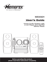 Memorex MX4501 User manual