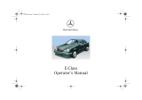 Mercedes-Benz E 430 User manual
