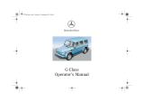 Mercedes-Benz 2002 G 500 User manual