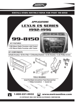 Metra Electronics 99-8150 User manual