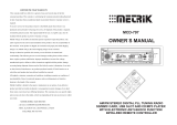 Metrik Mobile Electronics MCD-797 User manual