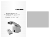 Metrologic Instruments MX003 User manual