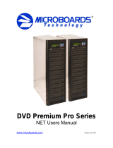 MicroBoards Technology DVD Premium Pro Series User manual
