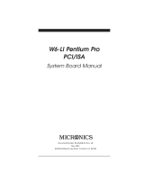 Micronics W6-LI User manual