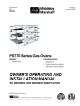Middleby Marshall PS770G GAS User manual