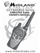 Midland Radio GXT800 Series User manual