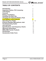 Midland Radio GXT300 Series User manual