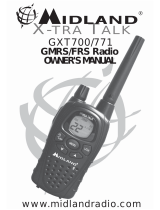 Midland Radio GXT771 User manual
