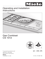 Miele CS 1012-1 G Owner's manual