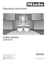 Miele CVA 615 User manual