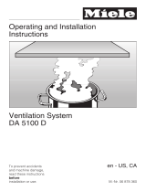 Miele DA 5100 D User manual