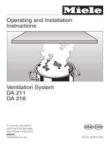 Miele DA211 User manual