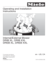 Miele DAR 1120 Operating instructions