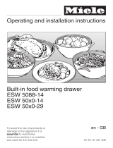 Miele ESW 50X0-14 User manual